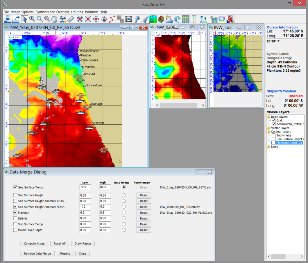 Image showing results of Data Merge Tool on Desktop Software