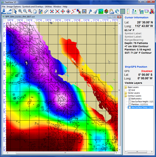 Sub-Surface Temperature Desktop Image