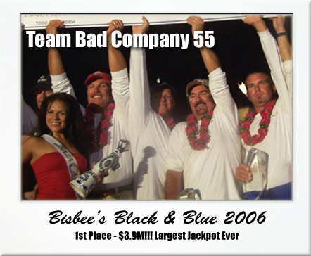 Bad Company Black and Blue Win in 2006